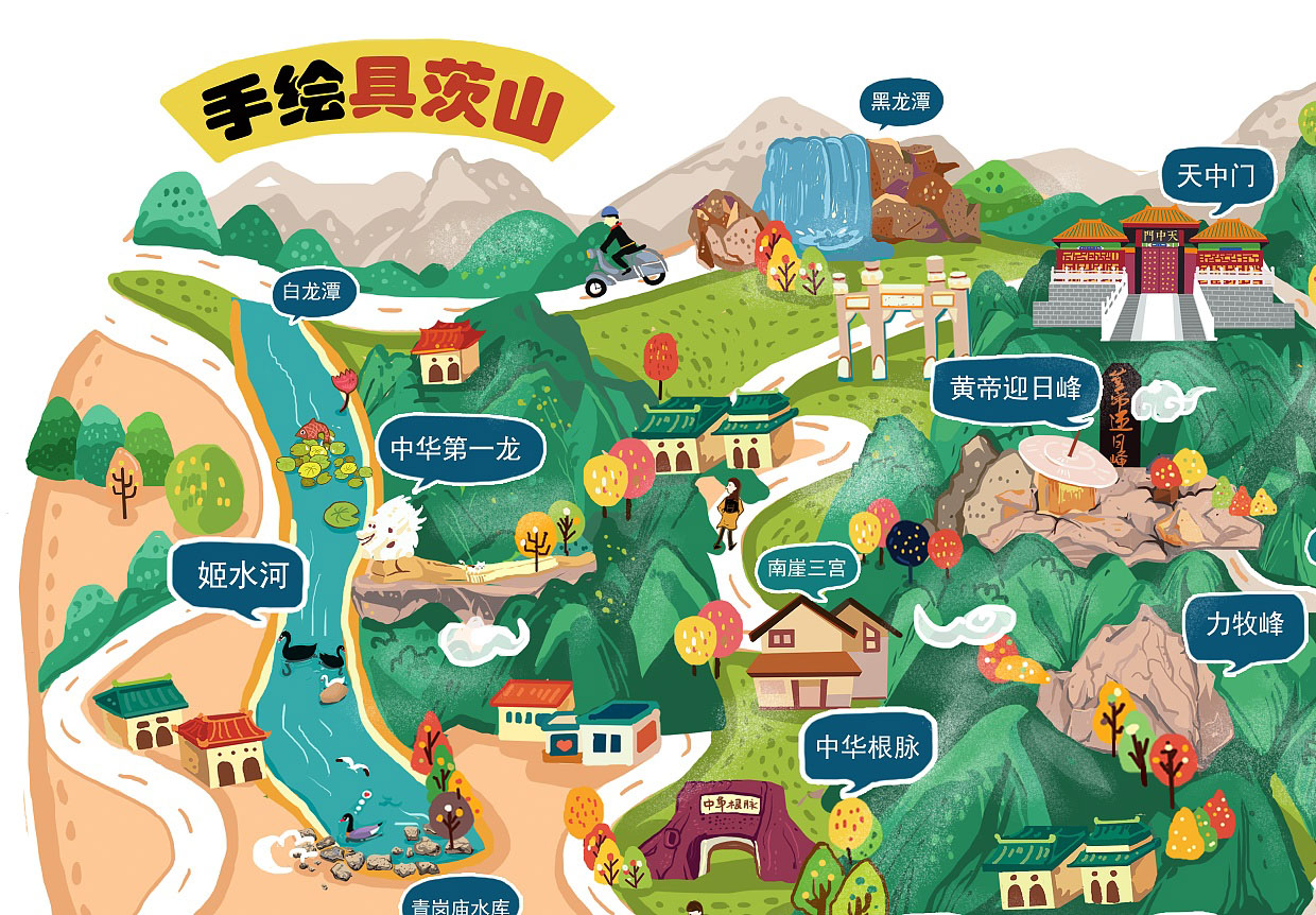 龙江镇语音导览景区的智能服务